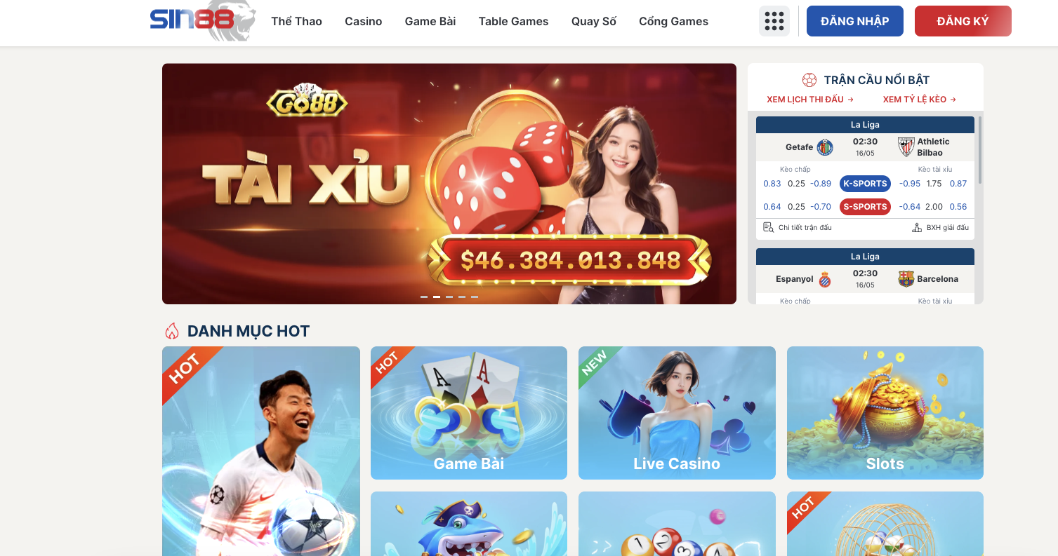 Giới thiệu chương trình nhà cái tặng tiền cược miễn phí Sin88