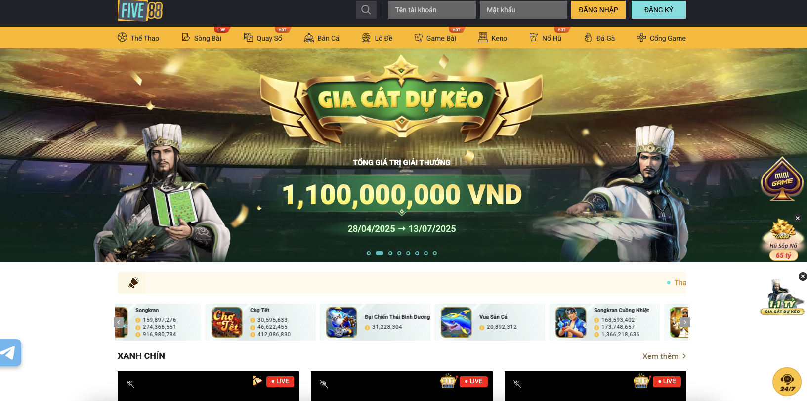 Nhà cái khuyến mãi Five88 là gì?