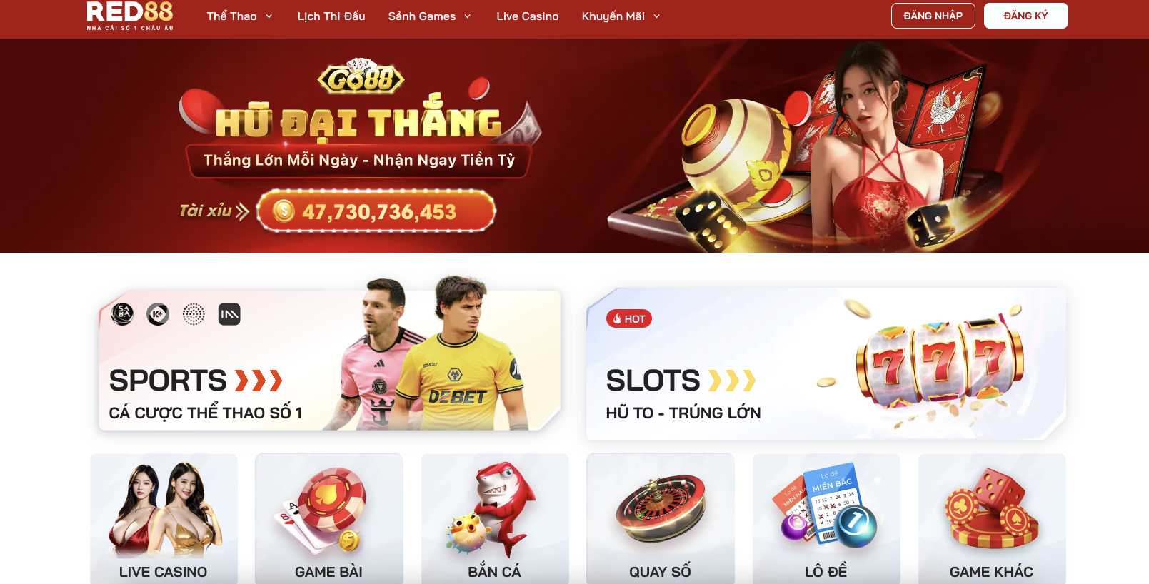 Anh man hinh 2025 05 16 luc 03.52.17 Giới thiệu tổng quan về nhà cái Red88